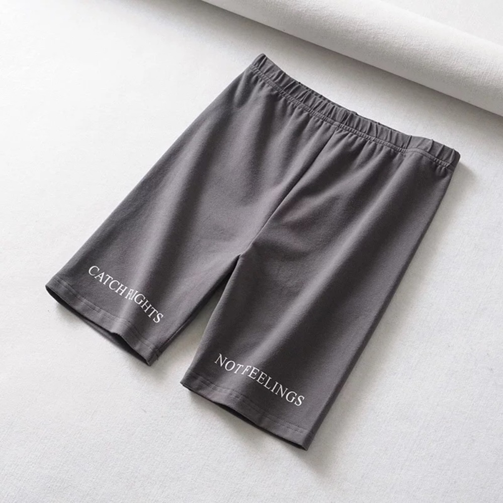 biker style shorts